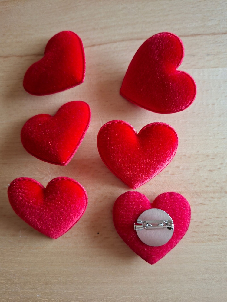 Jewel: Hartjes 6 stuks